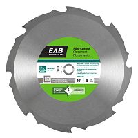 Lame de scie au carbure pour fibrociment 10" x 8 dents - Professionnel - échangeable